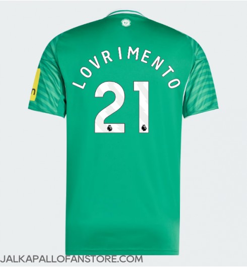 Newcastle United Tino Livramento #21 Vieraspaita 2025-26 Lyhythihainen Newcastle United Tino Livramento #21 Vieraspaita 2025-26 Lyhythihainen